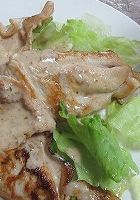 焼き豚しゃぶのレタスのせ-レシピのメイン写真