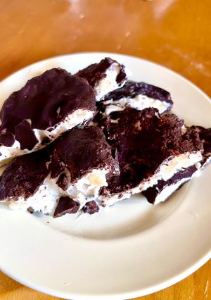 ダイエットバナナとヨーグルトのパリパリアイス♪-レシピのメイン写真