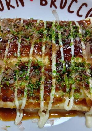 🐙たまご焼きフライパンでたこ焼き🐙-レシピのメイン写真