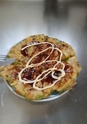 お好み焼きで栄養えーいよぅっ-レシピのメイン写真