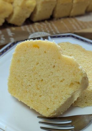 コーンフラワーパウンドケーキ-レシピのメイン写真