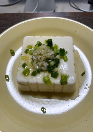簡単！ショウガとタマネギのトーフ-レシピのメイン写真