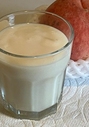 上品な　桃の甘酒-レシピのメイン写真