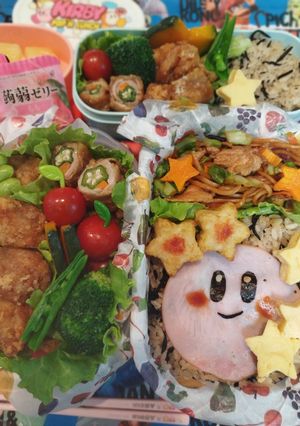 カービィのキャラ弁-レシピのメイン写真