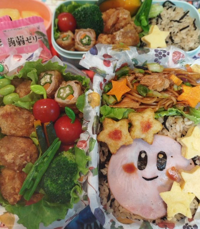 カービィのキャラ弁-レシピのメイン写真