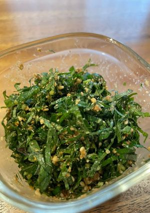 いつでも薬味‼️大葉の胡麻和え-レシピのメイン写真