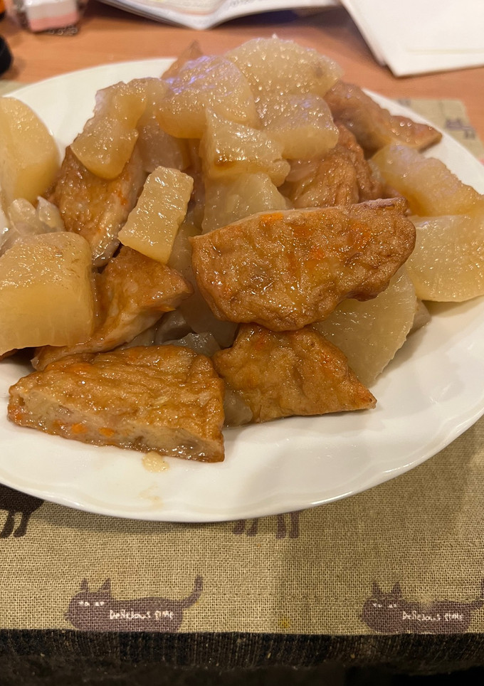 大根とさつま揚げの煮物-レシピのメイン写真