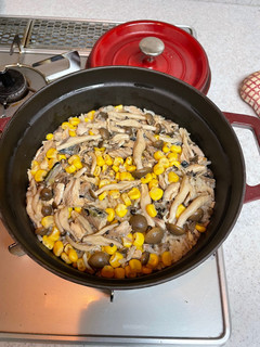 さきイカと鯖缶の炊き込みご飯-レシピのメイン写真