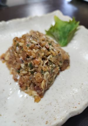 アジのなめろう-レシピのメイン写真