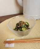 しらすを救出！胡瓜の腸活和え物