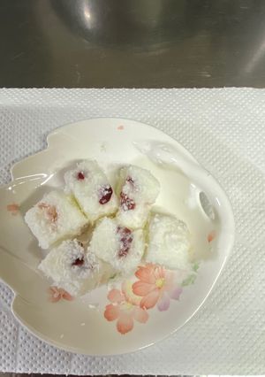 雪花糕（牛乳とココナッツ￼のデザート）￼-レシピのメイン写真