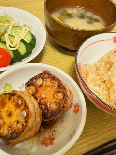 れんこんの挟み焼き-レシピのメイン写真
