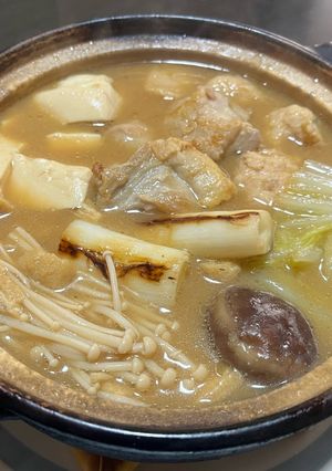 鶏味噌鍋-レシピのメイン写真