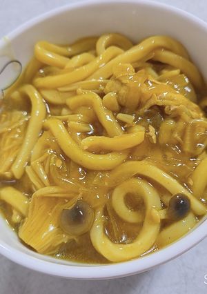 最初から作るカレーうどん-レシピのメイン写真