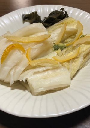 柚子風味白菜漬け-レシピのメイン写真