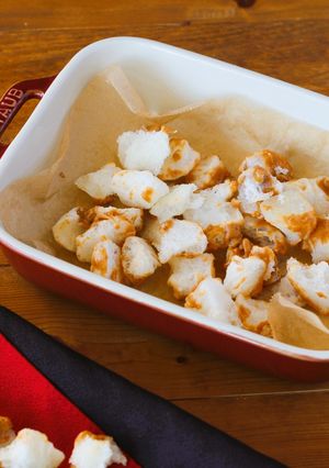 耐熱容器1つでおもちでキャラメルおかき-レシピのメイン写真