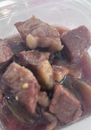 シチュー用牛肉のあま醤油煮-レシピのメイン写真