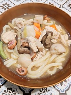 おでんの残り汁で煮込みうどん-レシピのメイン写真