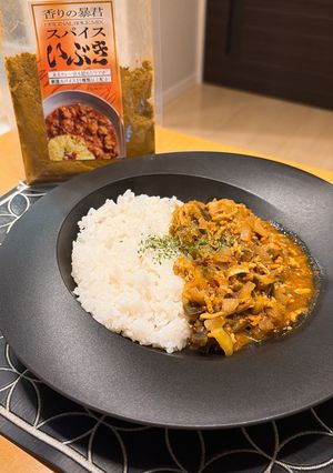 レンジで10分!簡単スパイスキーマカレー-レシピのメイン写真