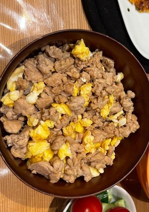 基本の鶏そぼろ丼-レシピのメイン写真