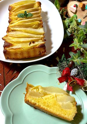ラフランス☆アーモンドケーキ-レシピのメイン写真