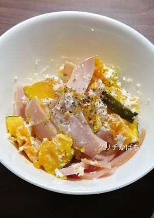 お手軽デリ風かぼちゃサラダ-レシピのメイン写真