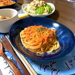 รูปของ 蟹のトマトクリームパスタ🦀