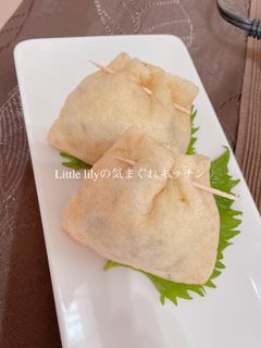 納豆めかぶ巾着-レシピのメイン写真