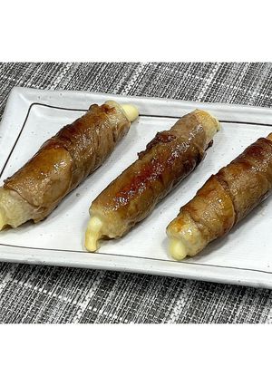 肉巻きチーズちくわ★動画あり★-レシピのメイン写真