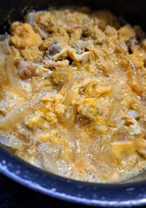 ちょっとリッチな鶏手羽親子丼-レシピのメイン写真