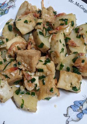 長芋と桜えびの炒め煮🦐-レシピのメイン写真