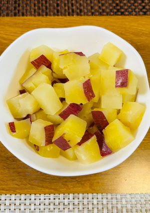 さつまいものあンま煮（バター入）-レシピのメイン写真