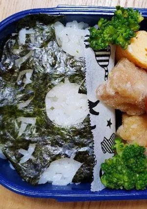海苔だけ頑張ろう、ボンタンアメ弁当♪-レシピのメイン写真
