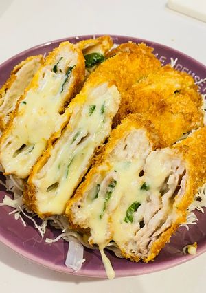 豚チー大葉のミルフィーユカツ-レシピのメイン写真