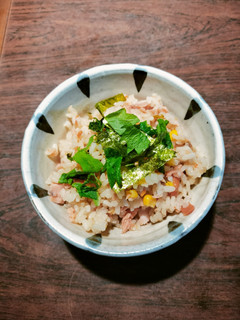 塩銀鮭と根菜の生姜炊き込みご飯-レシピのメイン写真