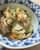 竹輪ときゅうりとツナの和え物