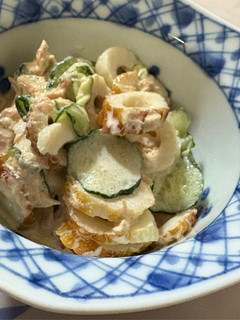 竹輪ときゅうりとツナの和え物-レシピのメイン写真