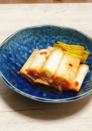 白ねぎのピリ辛中華風マリネ-レシピのメイン写真