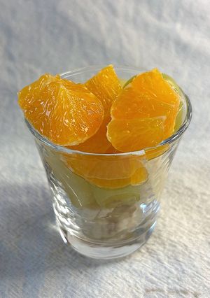 みかんをフルーツ盛り用に食べやすくカット-レシピのメイン写真