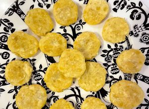 離乳食後期　さつまいもとお豆腐のおやき-レシピのメイン写真