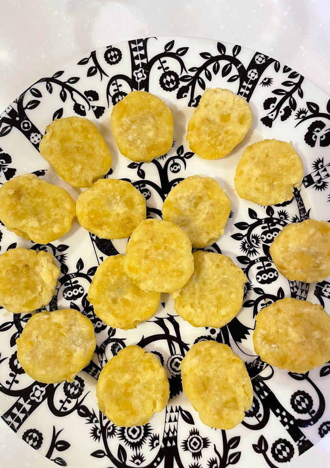 離乳食後期　さつまいもとお豆腐のおやき-レシピのメイン写真