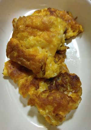 チーズオムレツ-レシピのメイン写真