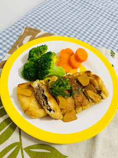 油揚げと挽き肉のステーキ!-レシピのメイン写真