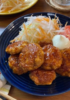 ご飯が進む♡韓国風お豆腐マヨつくね-レシピのメイン写真