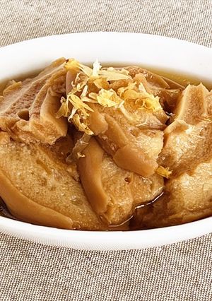 防災レシピ🍲湯煎で作る 車麩の煮物-レシピのメイン写真