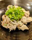 簡単！豚もも肉のねぎ塩タレトッピング！