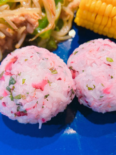 かにかまライスボール しそ風味-レシピのメイン写真