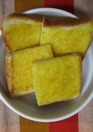 【保育園おやつ】カレーチーズトースト-レシピのメイン写真