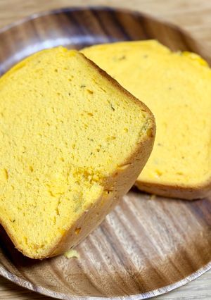 ホームベーカリーかぼちゃパン-レシピのメイン写真