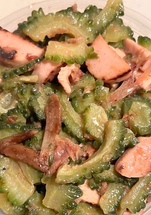 魚肉ソーセージとゴーヤのおかか炒め-レシピのメイン写真
